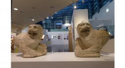 Αποψη της περιοδικής έκθεσης "Αρχαιολογικό Μουσείο Θεσσαλονίκης: 60 χρόνια | 60 στιγμές"