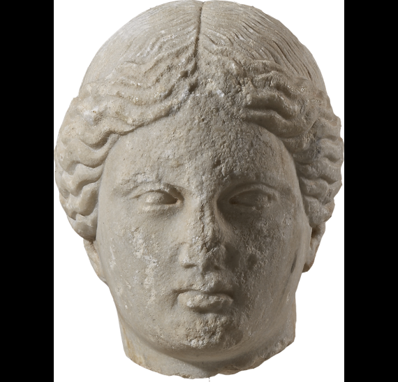 Female head from Thessaloniki (ΜΘ 1). © Ministry of Culture - AMTh