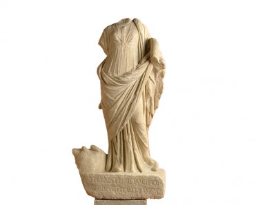 Αγαλμάτιο Αφροδίτης Ομονοίας από το Ιερό των Αιγυπτίων Θεών (Σαραπείο) της Θεσσαλονίκης, ΜΘ 996. © 2019 ΥΠΠΟΑ-ΑΜΘ